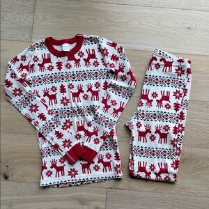 Hanna Anderson Red and White Kids Pajamas